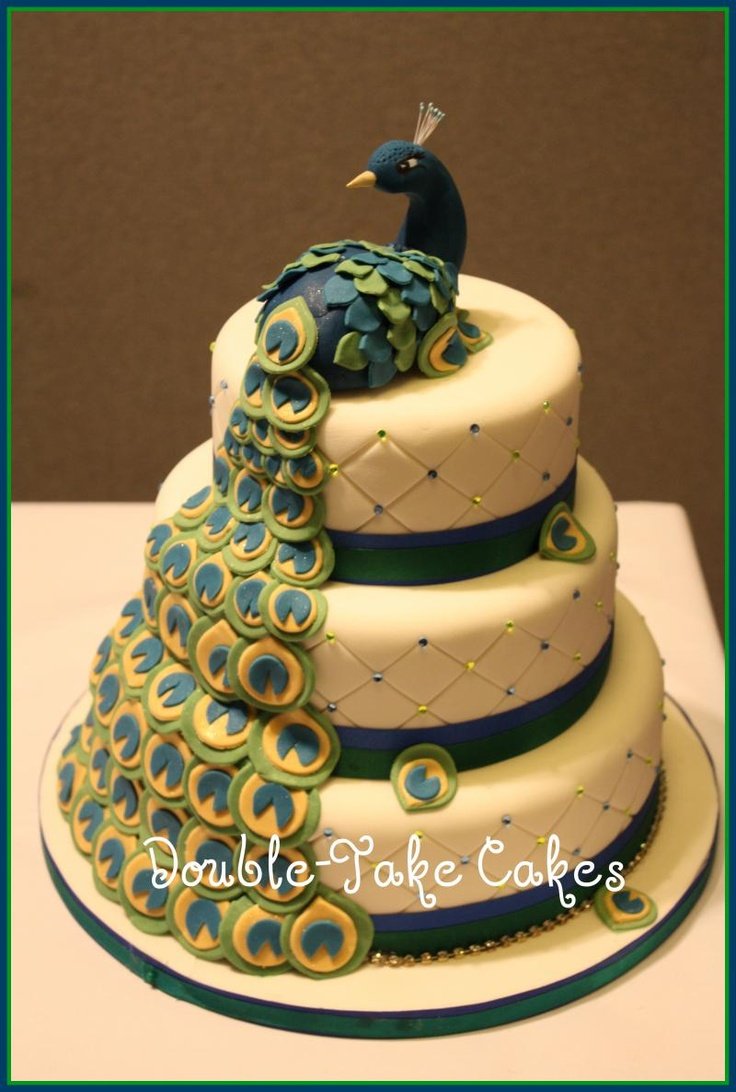 Свадебный торт Жар птица