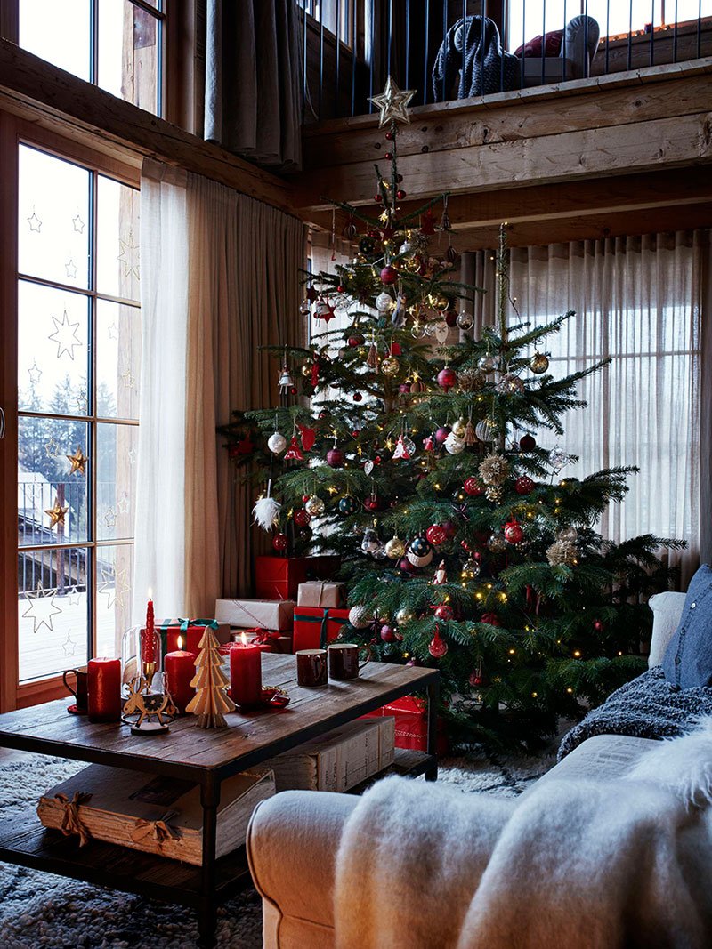 Рождественский декор в скандинавском стиле