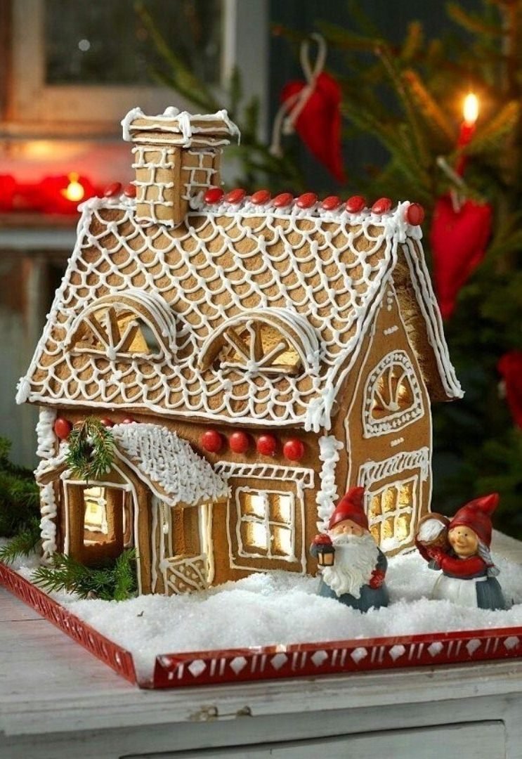 Пряничный домик Рождество