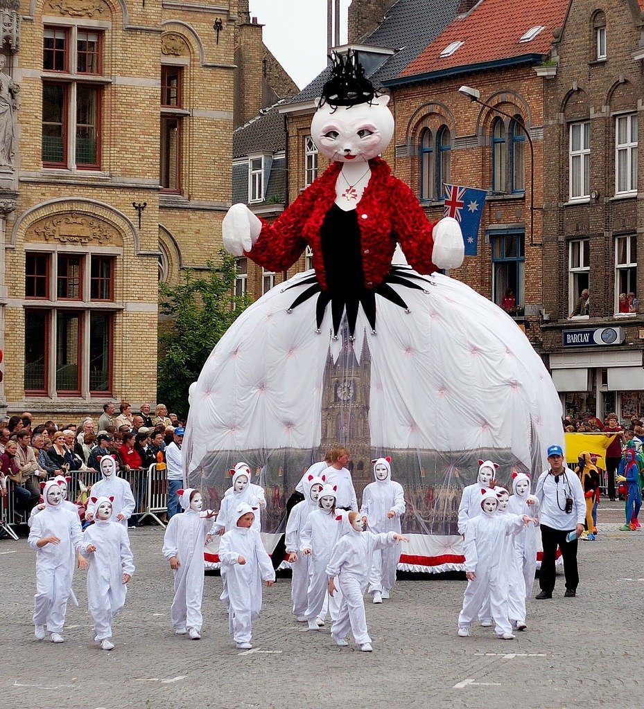 Кошачьи карнавалы в Бельгии