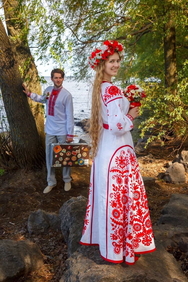 Венчание в русском народном стиле