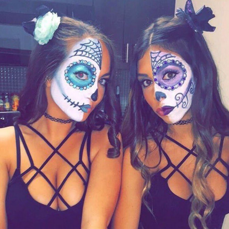 Хэллоуин костюмы и макияж
