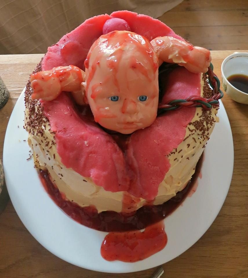 Страшные торты на день рождение