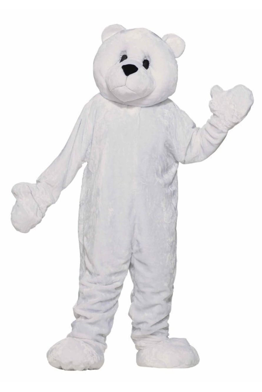 Медведь белый 117 батик карнавальный костюм