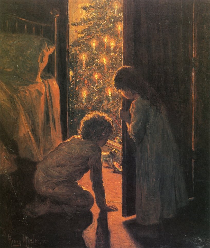 Генри Мослер. "Рождественское утро". 1916 Год