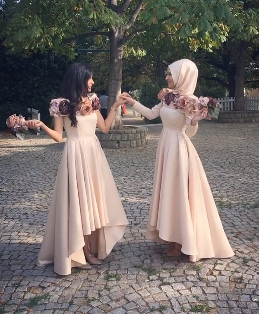 Мусульманские платья для подружек невесты