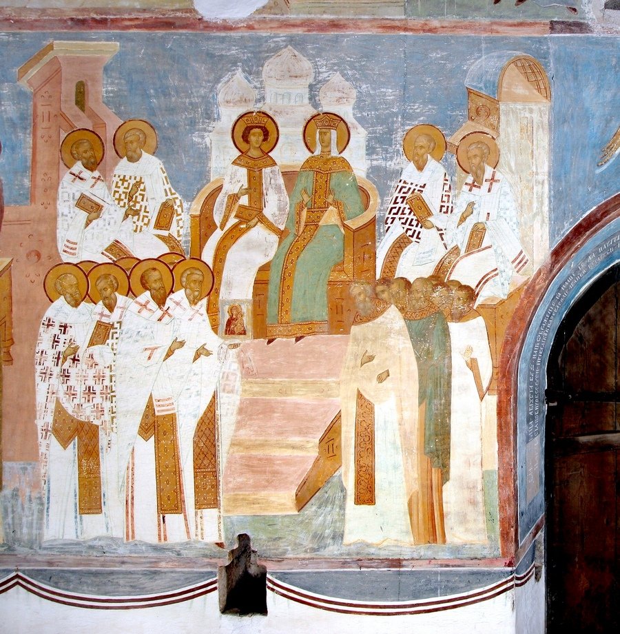 Дионисий фреска Вселенский собор
