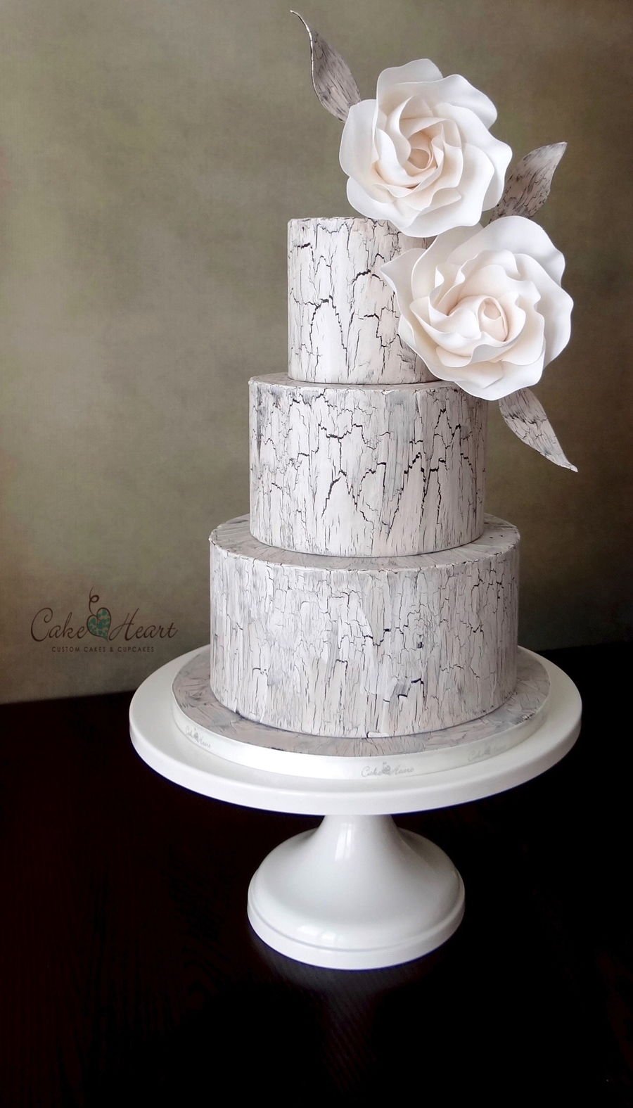 Свадебный торт в Мраморном стиле