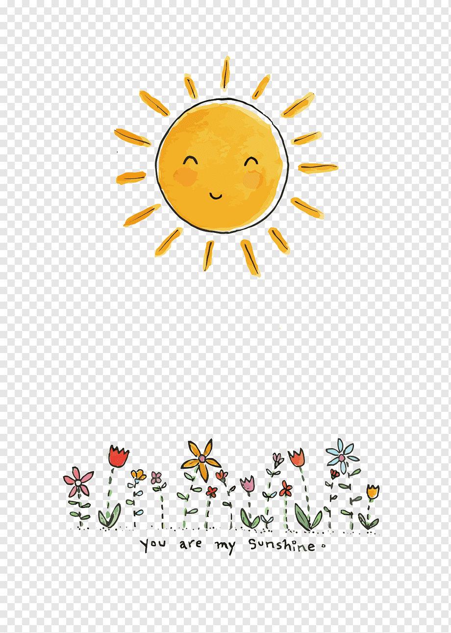 Милое солнце рисунок