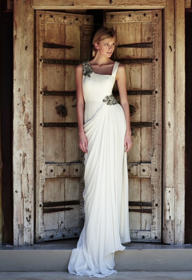 Свадебное платье в стиле греческой Богини