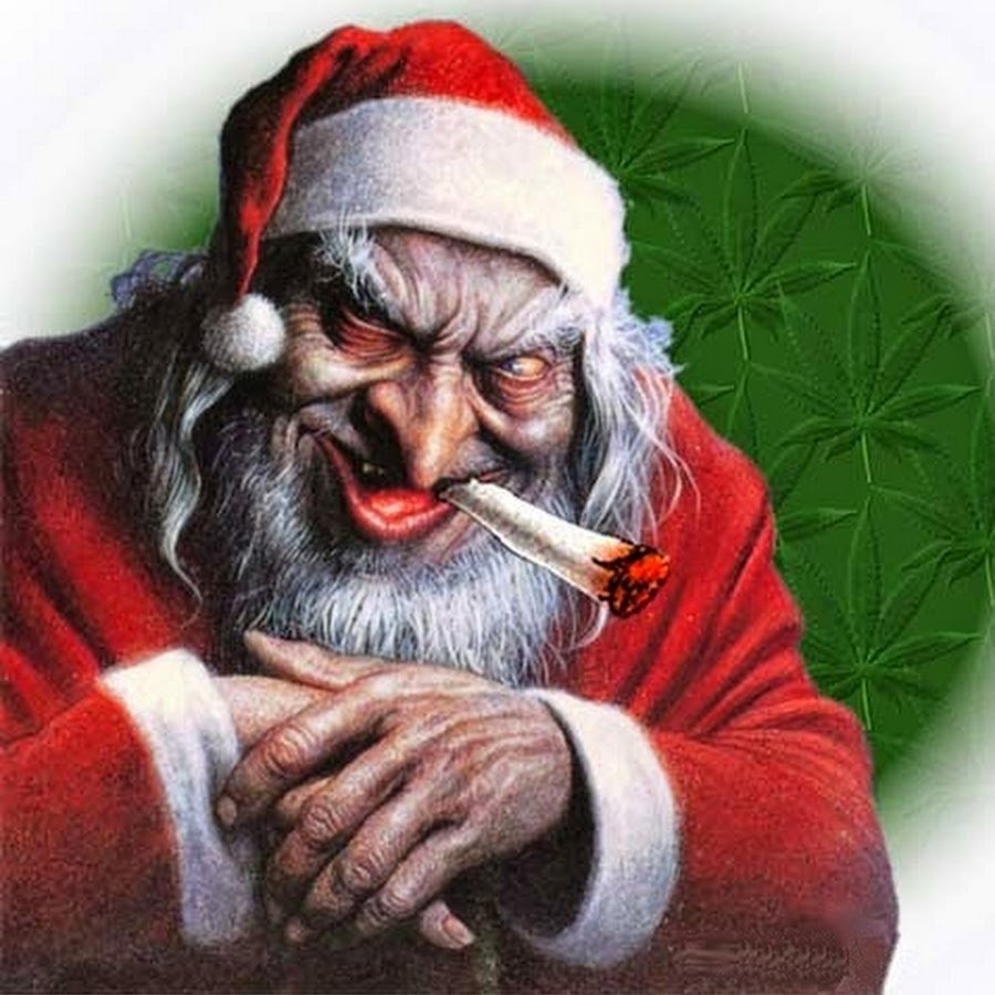 Дед Мороз с сигарой