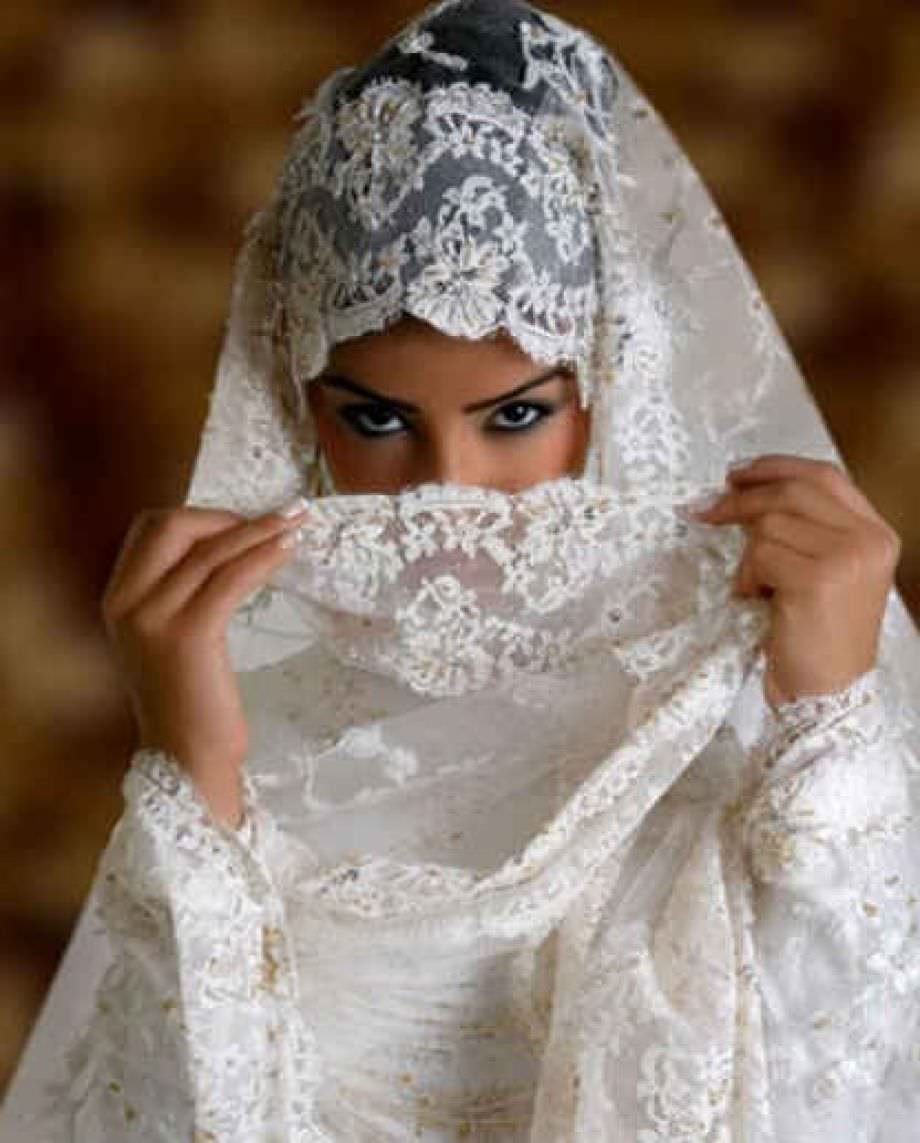 Фата для невесты арабская