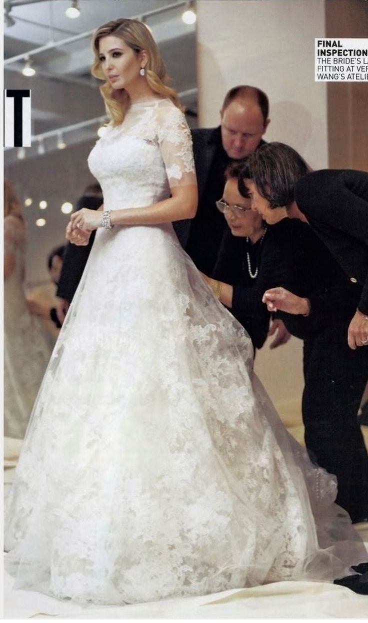 Иванка Трамп свадебное платье