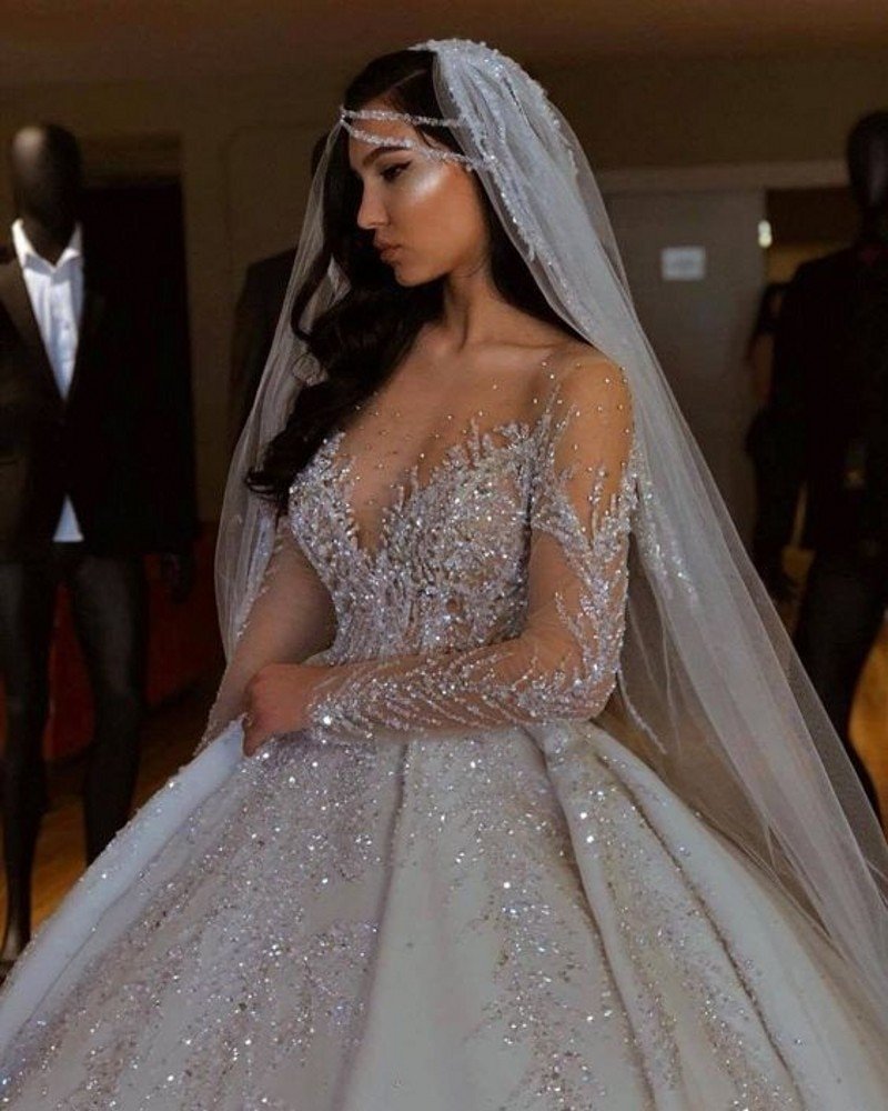 Valdrin Sahiti свадебное платье