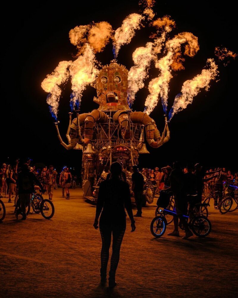 Фестиваль в пустыне Невада Burning