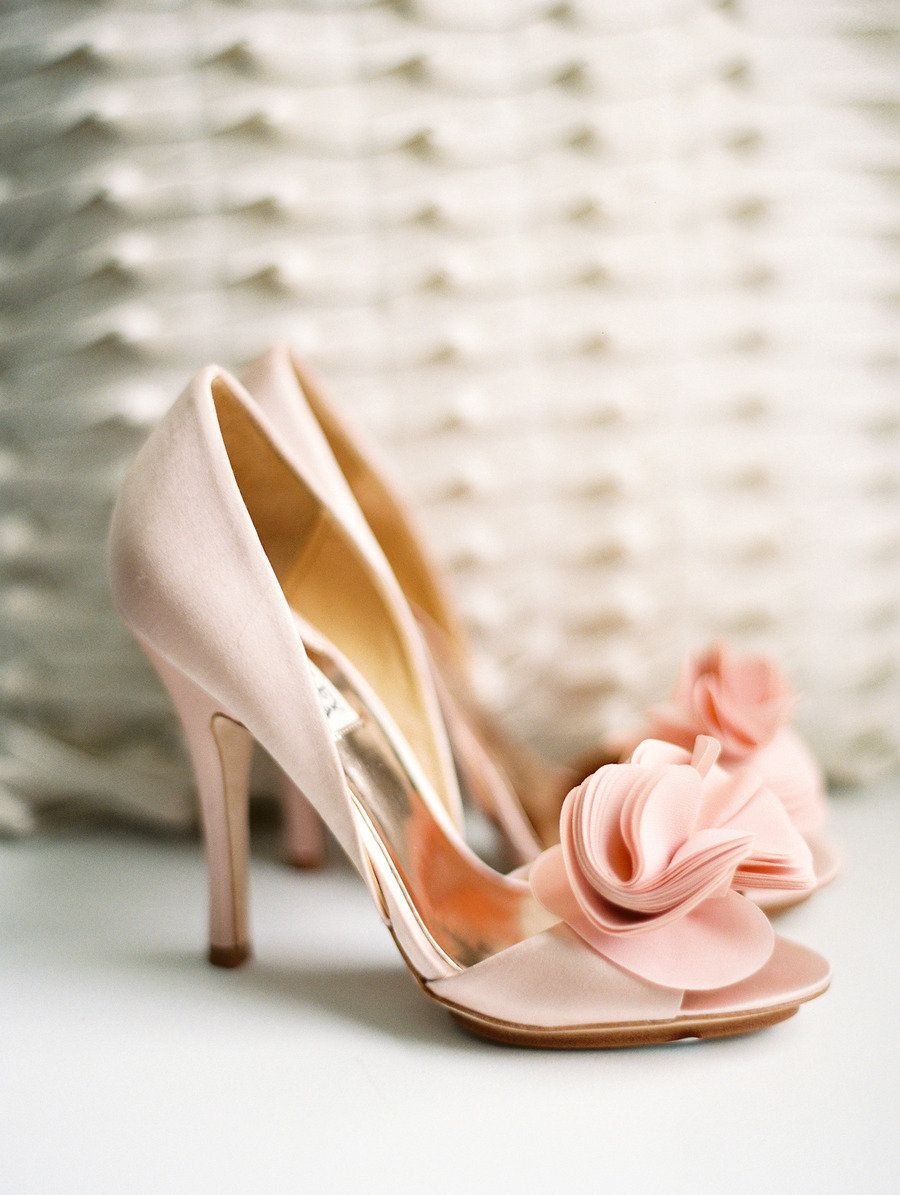 Badgley Mischka Bridal Shoes Pink