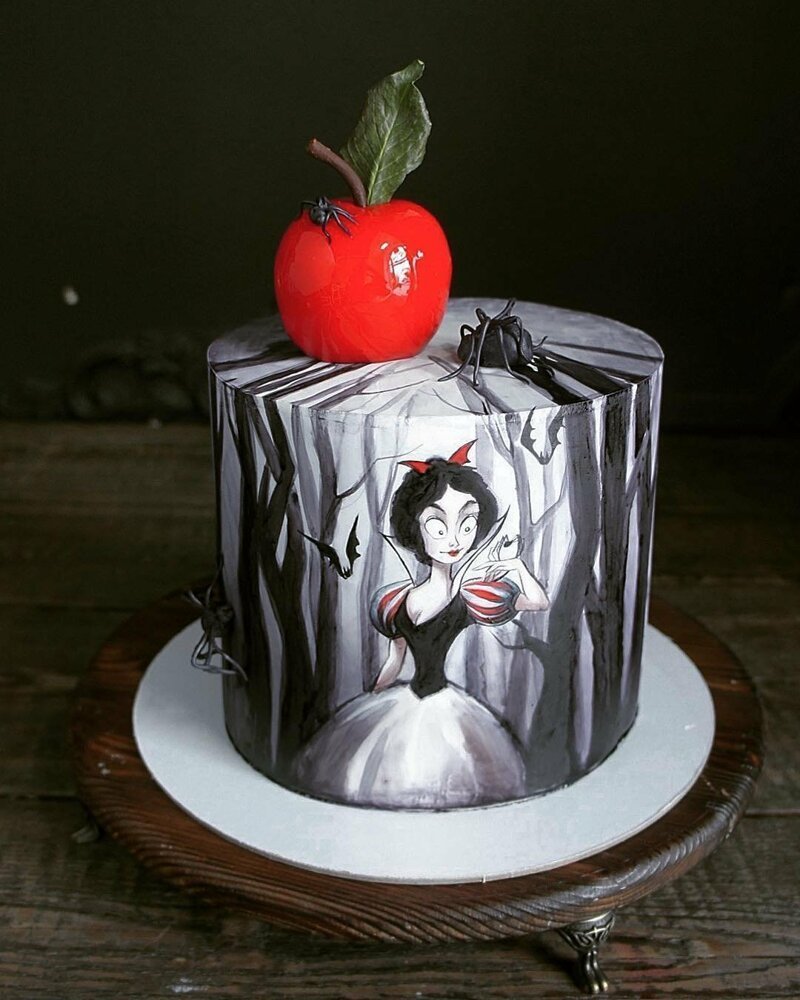 Страшный торт на день рождения девочке