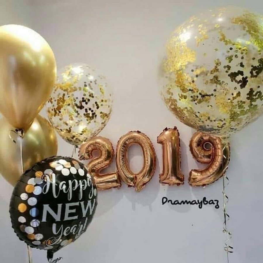 Гелиевые шары “с новым годом!”