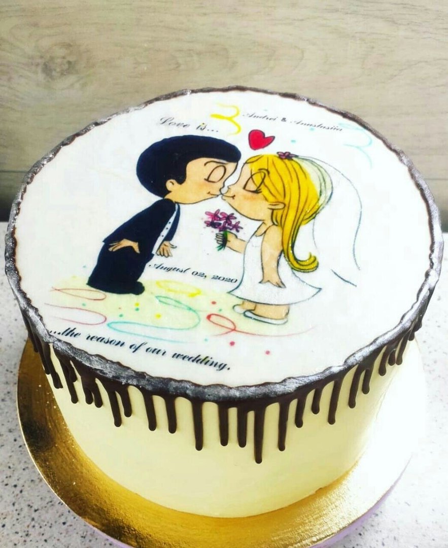 Бенто торт на годовщину свадьбы мужу