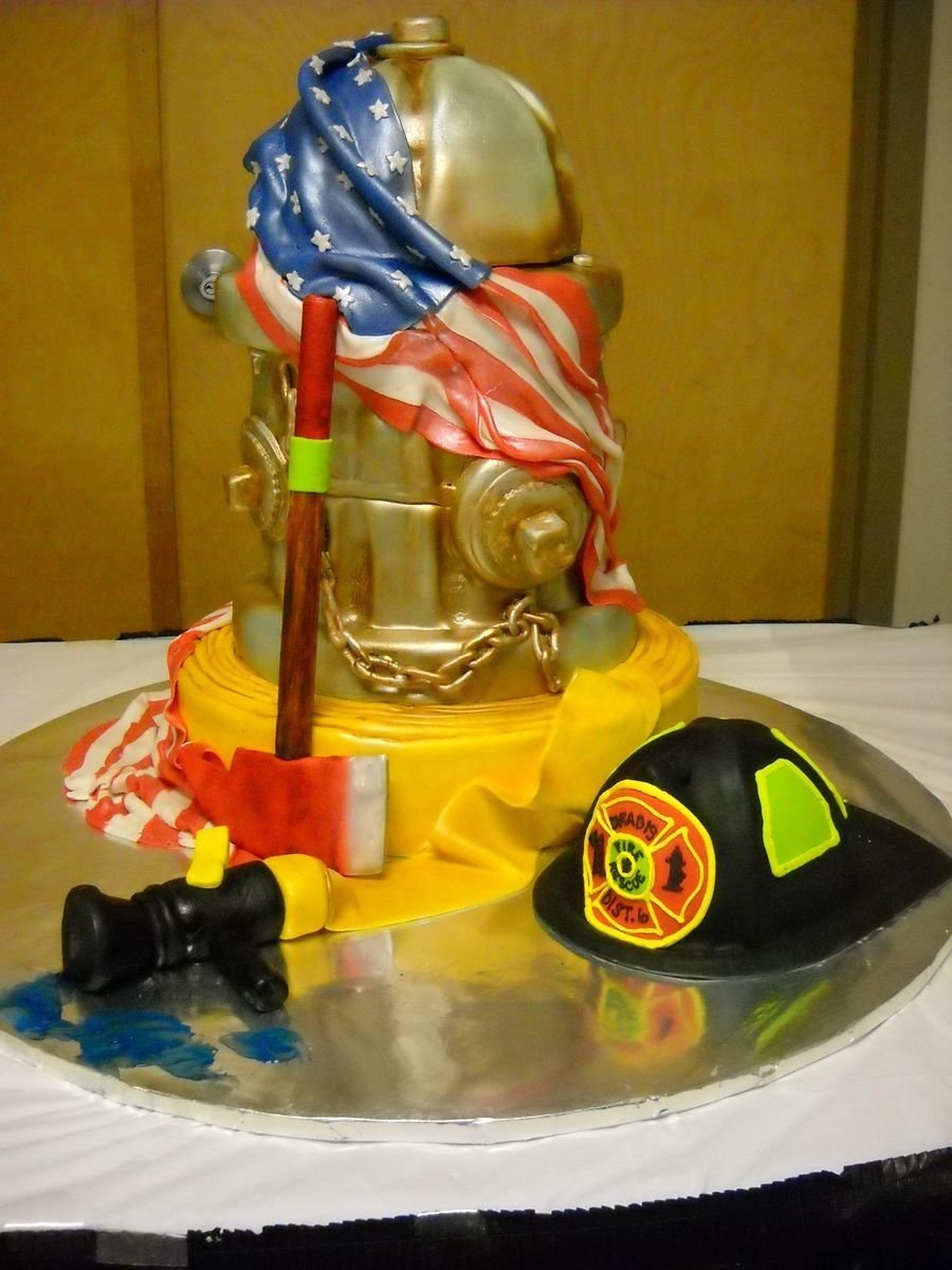 Торт для пожарного МЧС