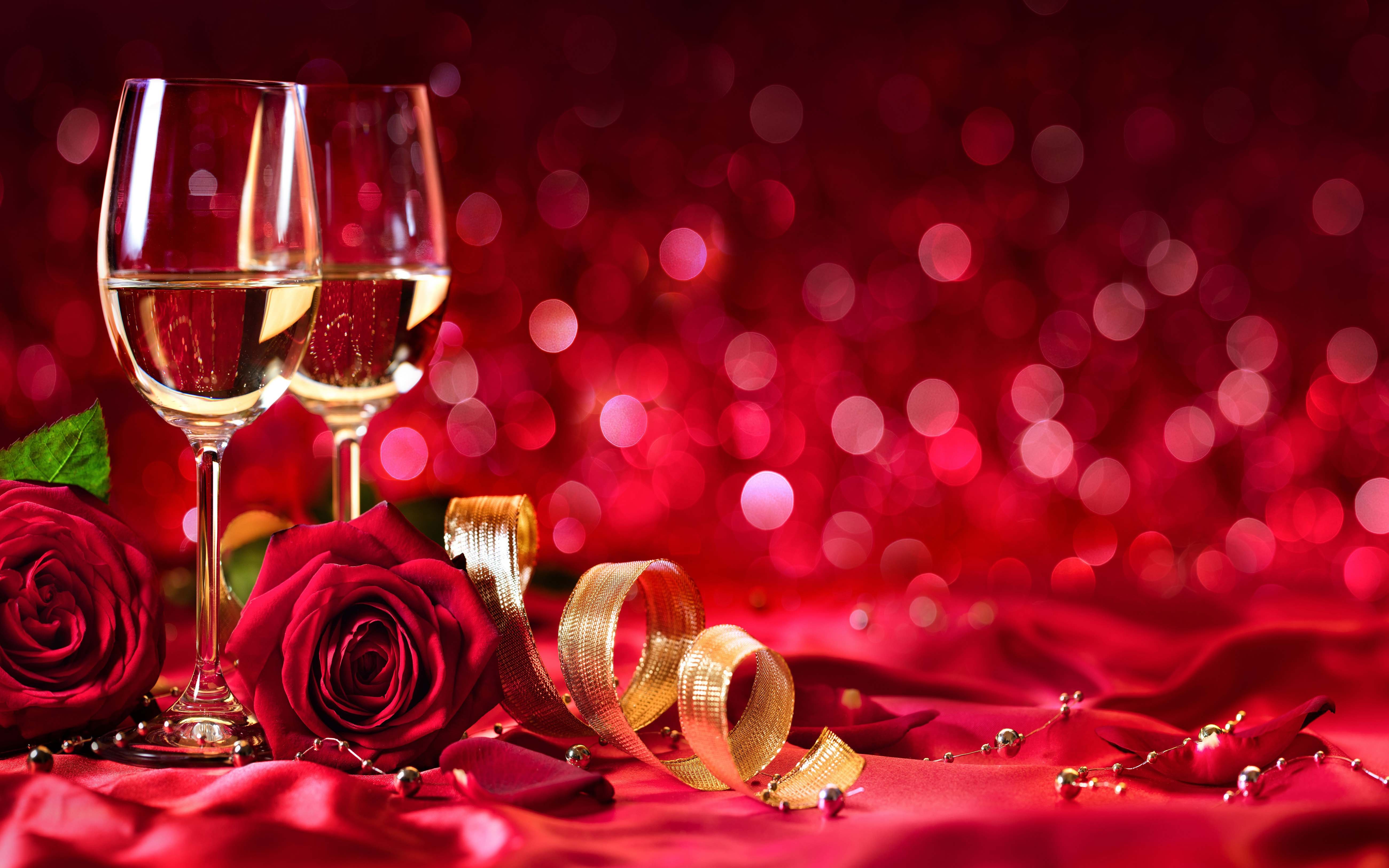 Красивая романтическая открытка. Фон для рубиновой свадьбы. Шампанское на Красном фоне. День Святого Валентина шампанское. Романтичный фон.