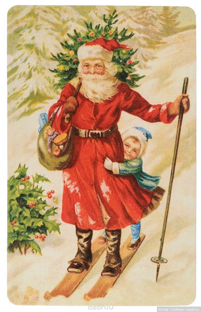 Санта Клаус викторианской эпохи