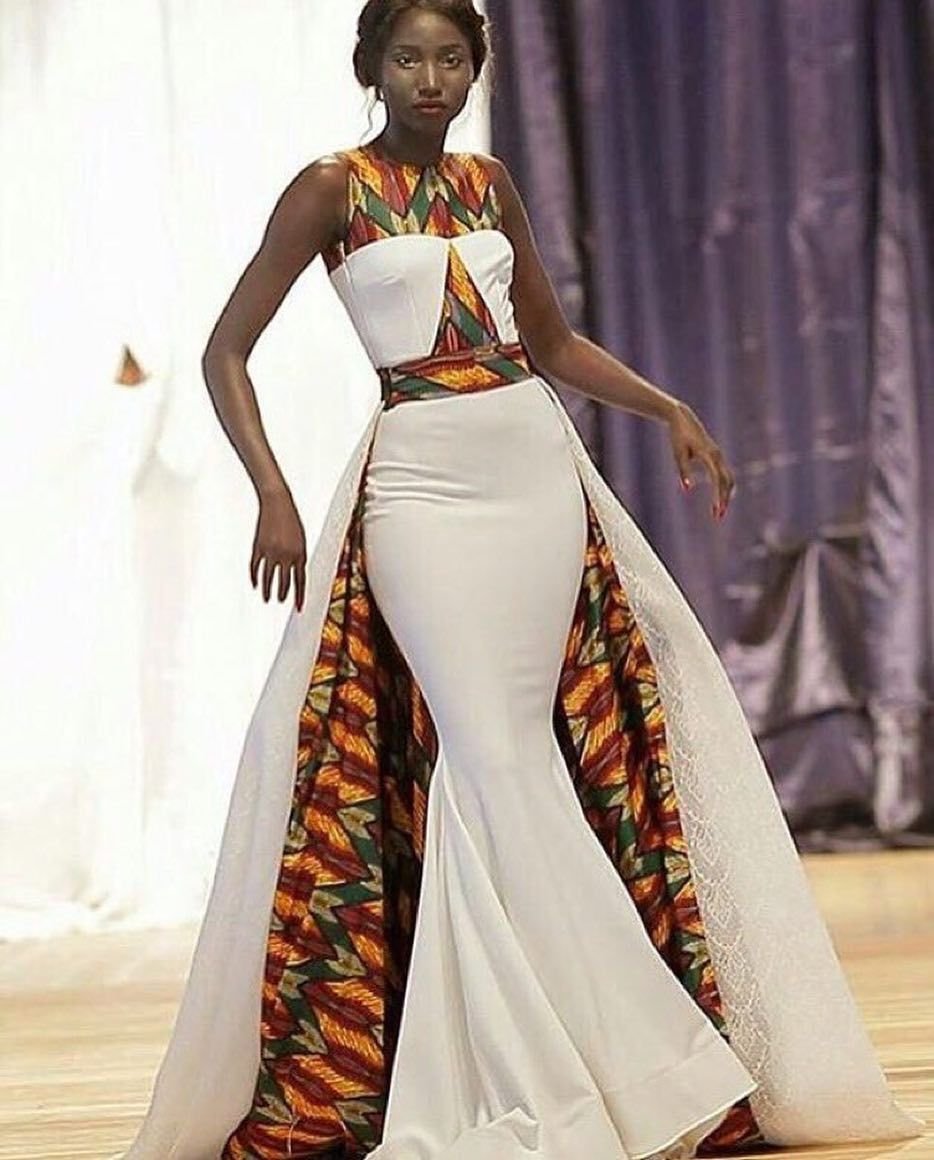 Свадебное платье в африканском стиле