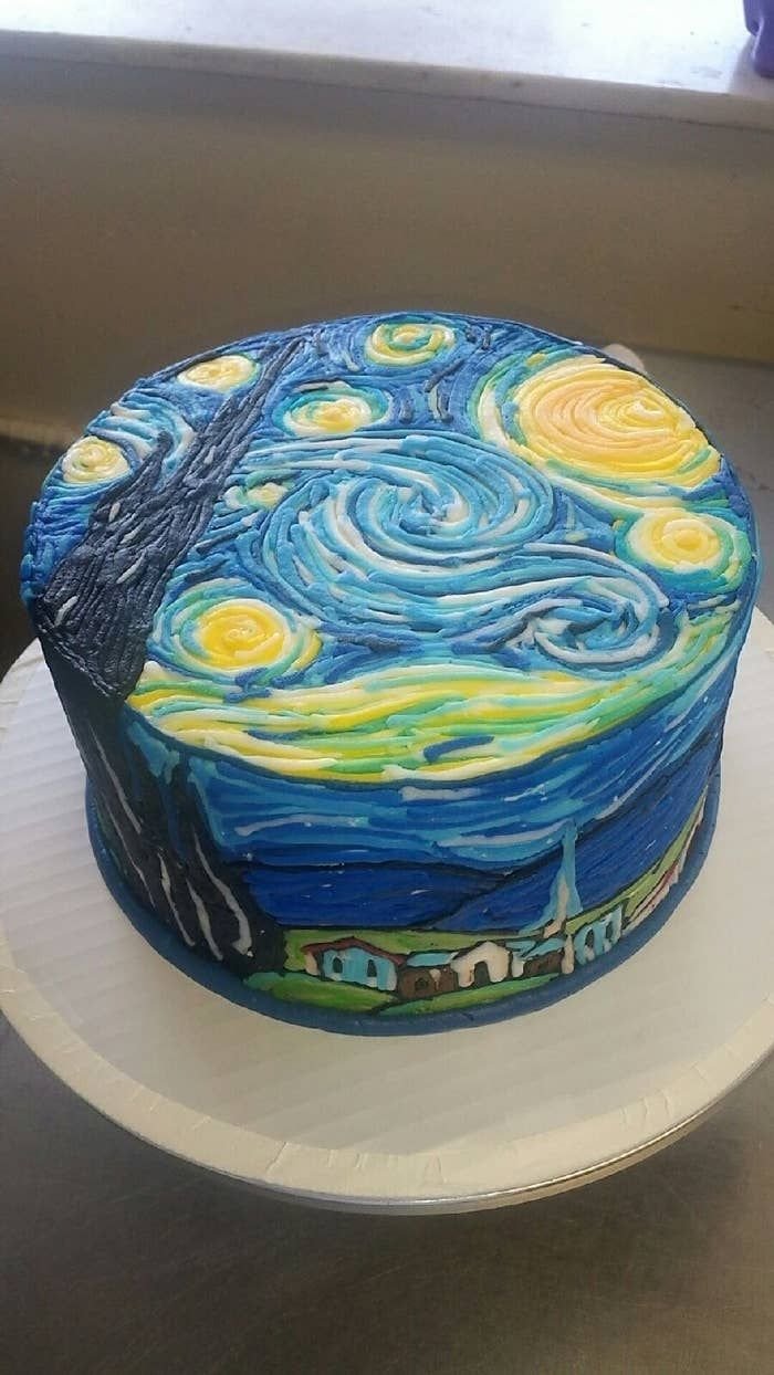 Торт van Gogh