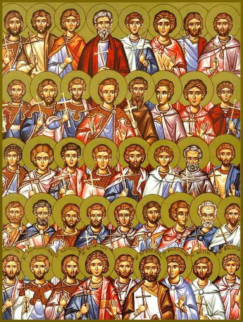 Собор Киево-Печерских святых икона