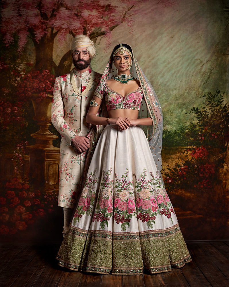 Индийский свадебный наряд