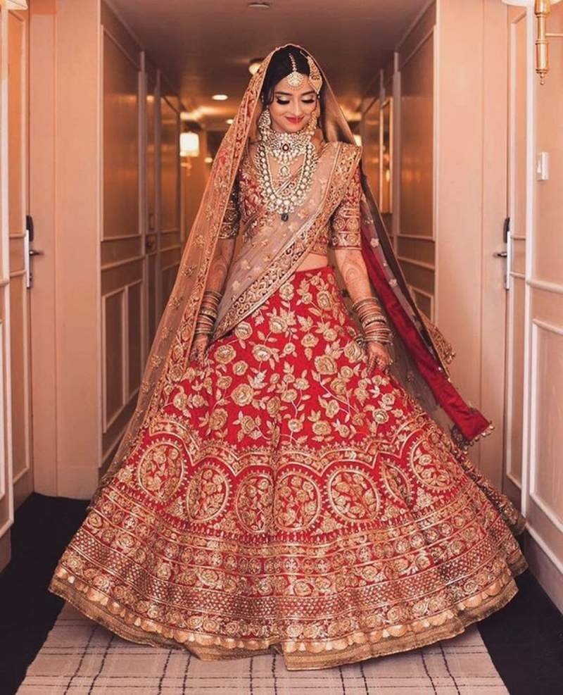 Фото вариантов свадебной одежде в индийском стиле