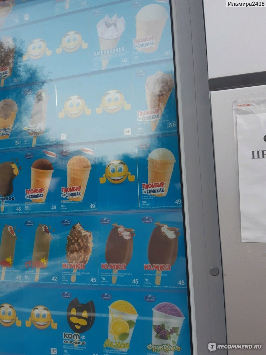 Славица Красноярск мороженое