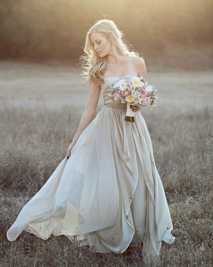 Свадебное платье в стиле Прованс фото