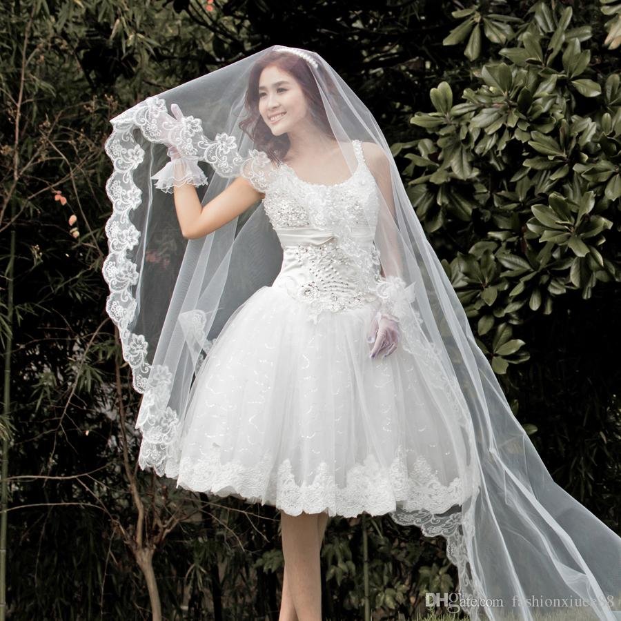 Красивые Свадебные платья с фатой