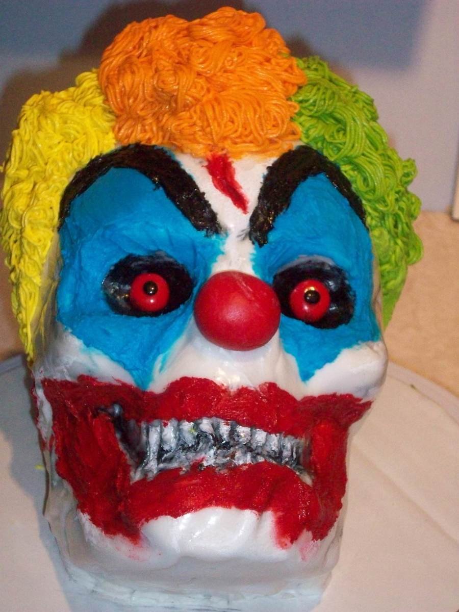 Торт с клоуном 4 года
