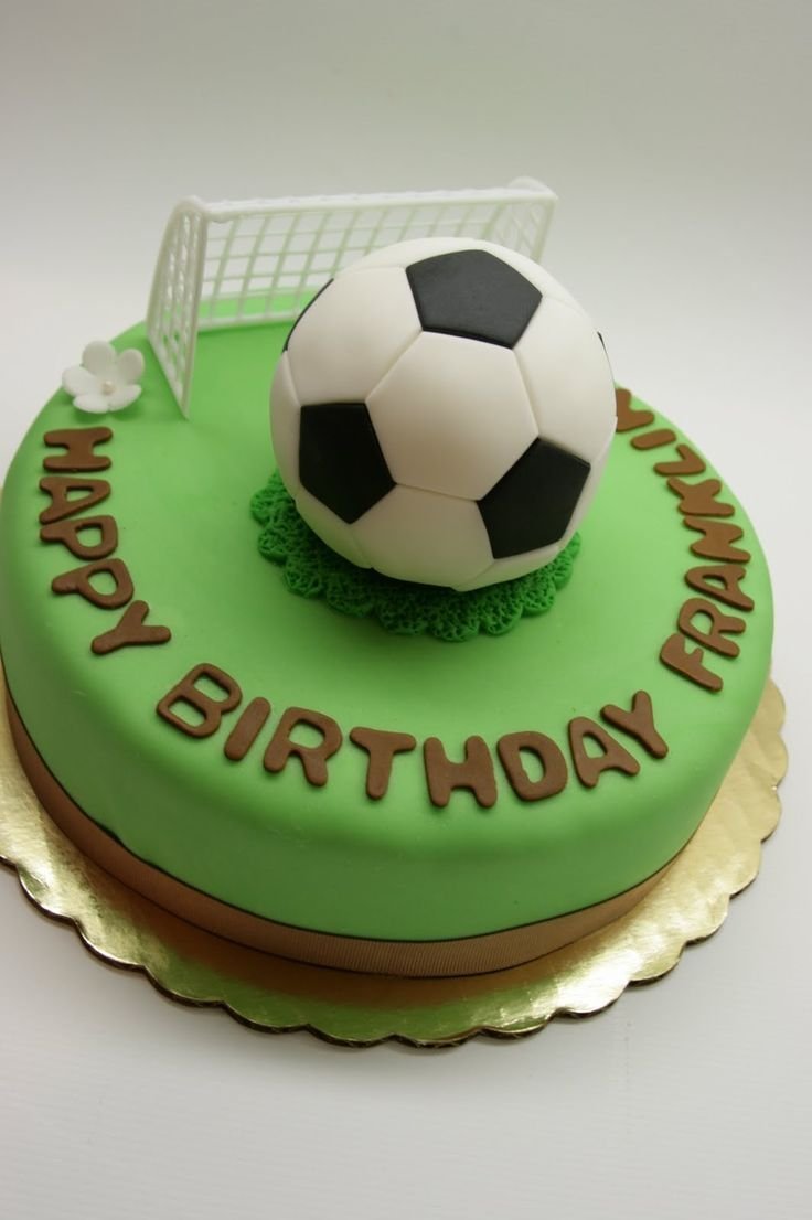 Торт для футболиста на день рождения