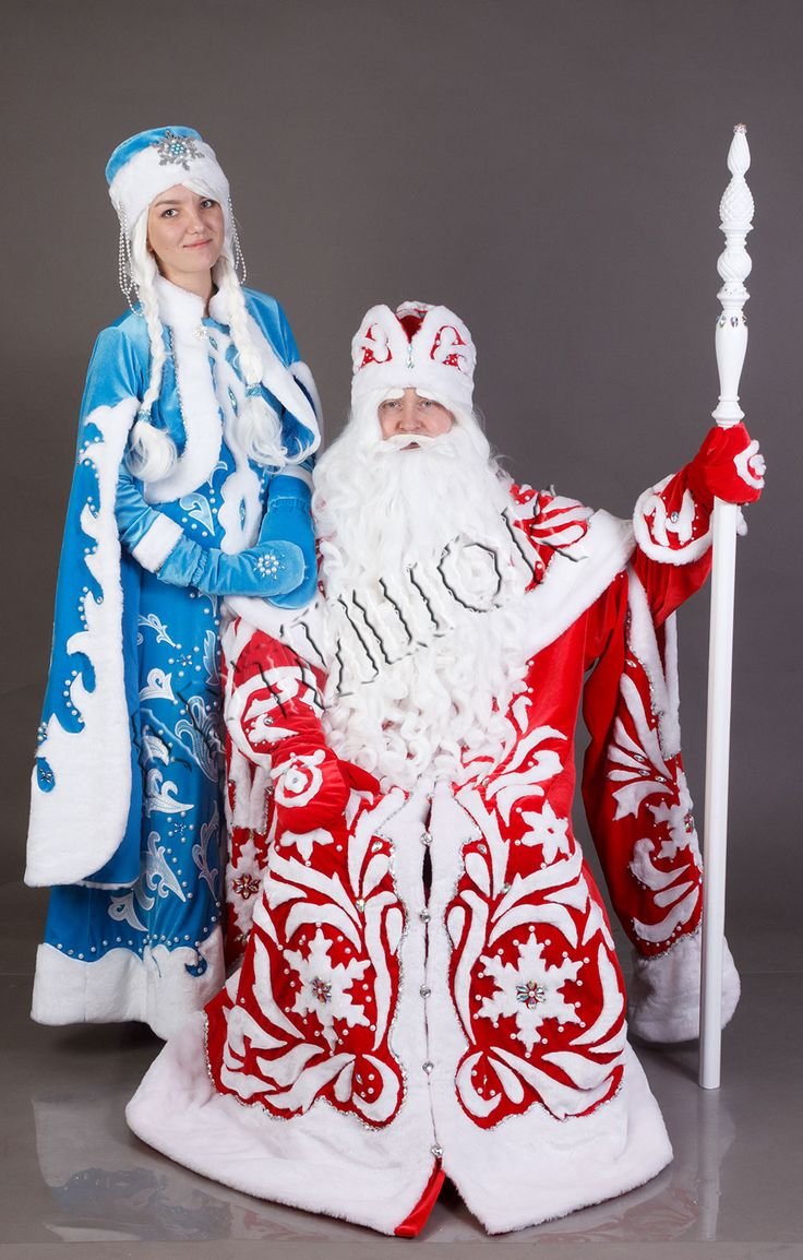 Дед Мороз и Снегурочка аниматоры
