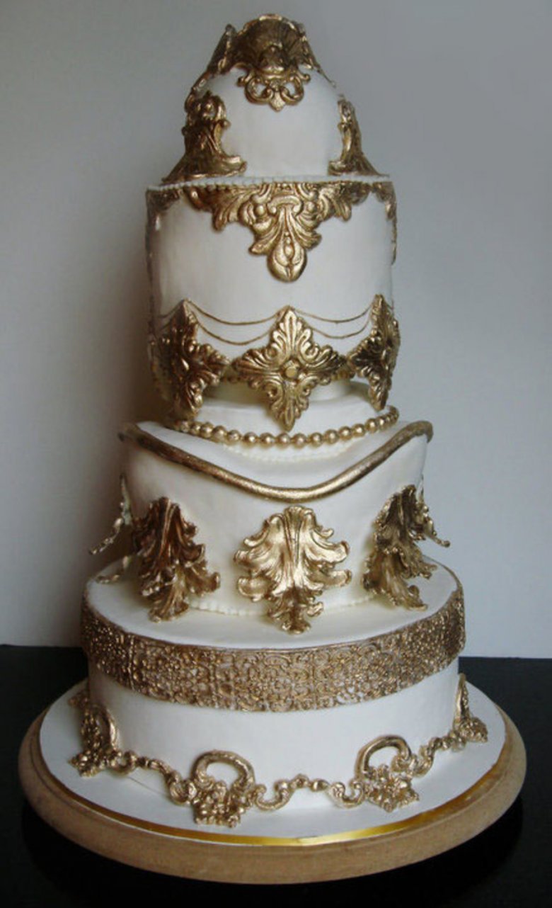 Свадебный торт старинный