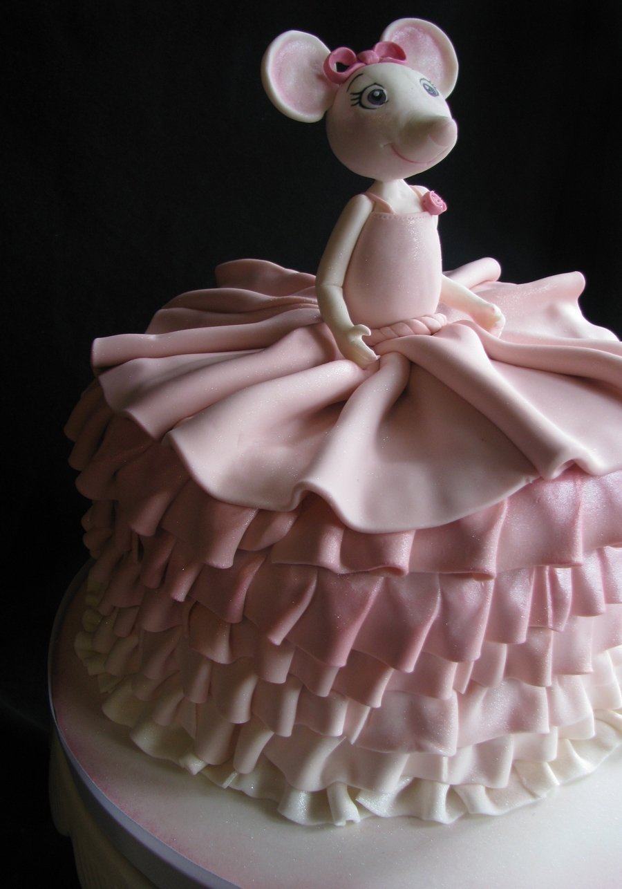 Торт для балерины из мастики