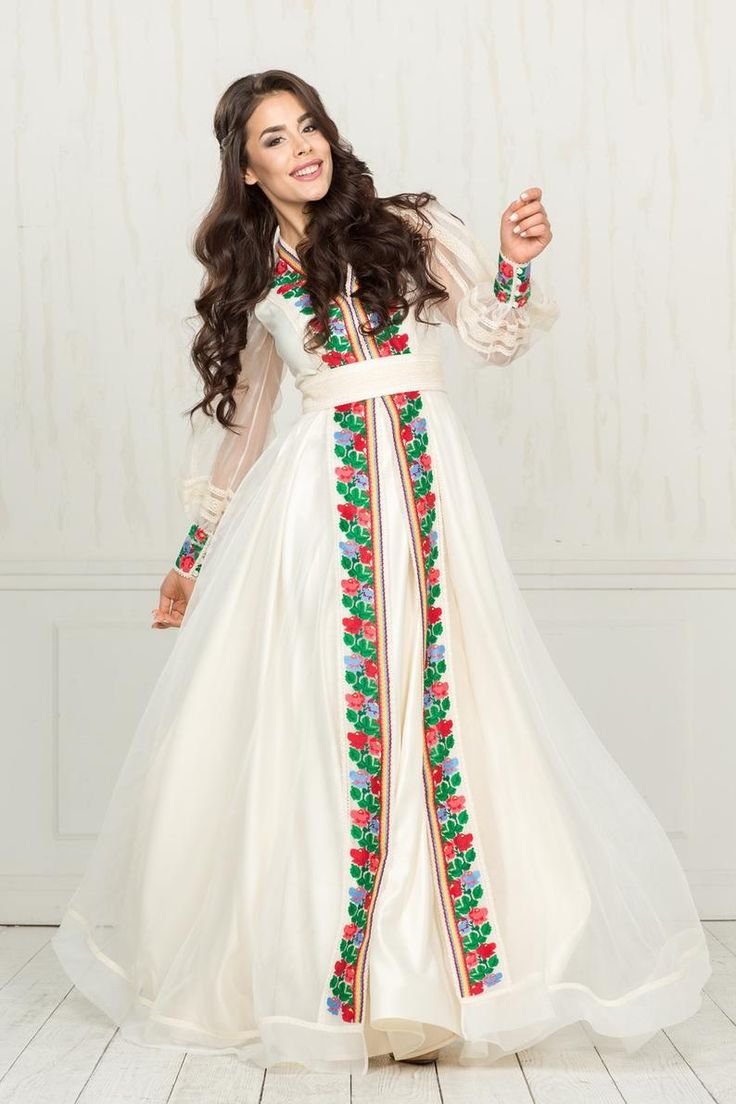 Таджикские платья современные