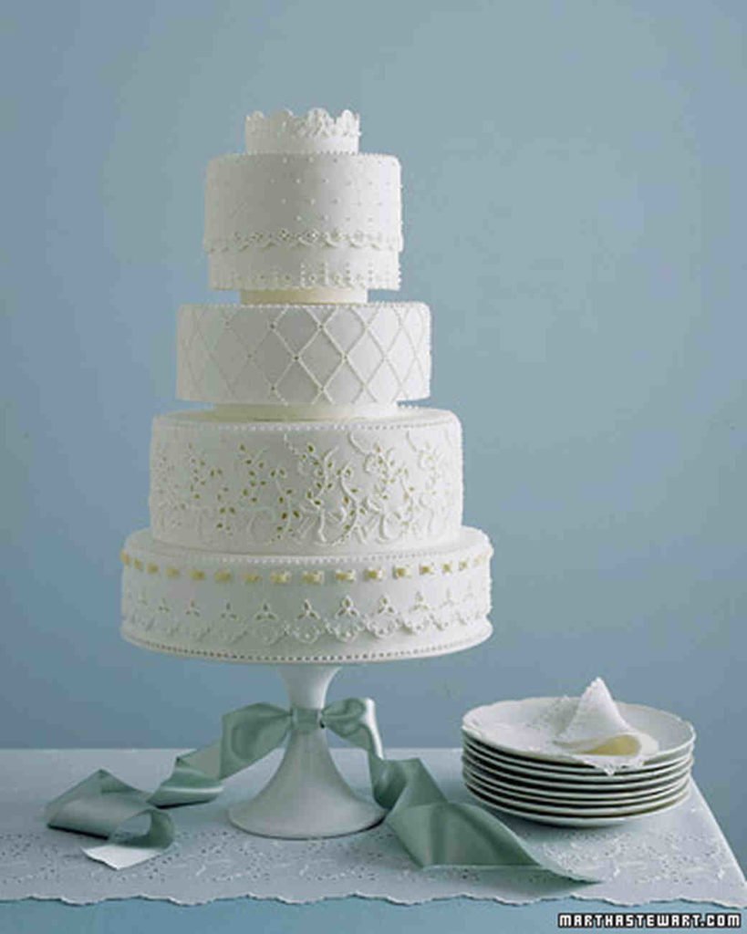 Свадебный торт стяжка