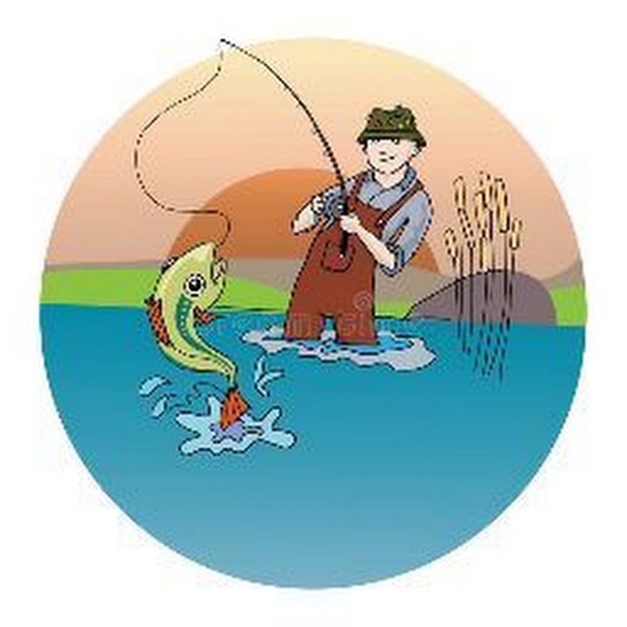 Фон для презентации рыбалка