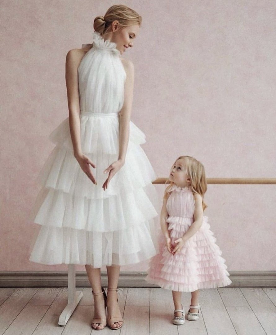 Свадебное платье для мамы и Дочки