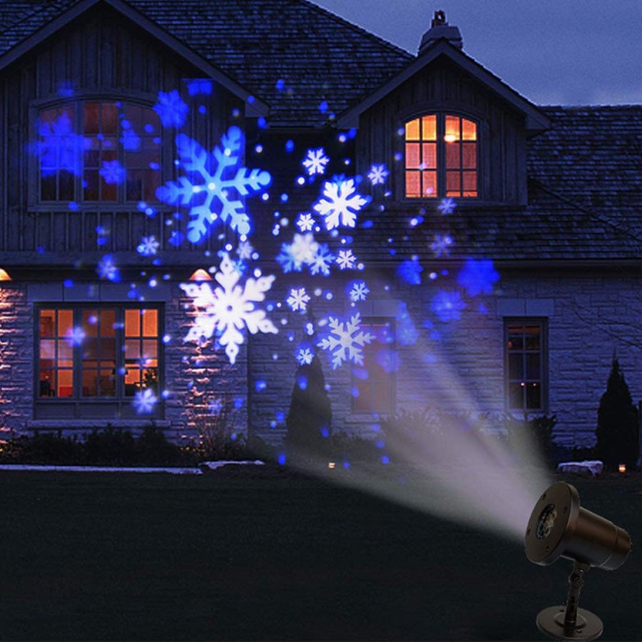 Проектор Outdoor Lawn Light Snowflake