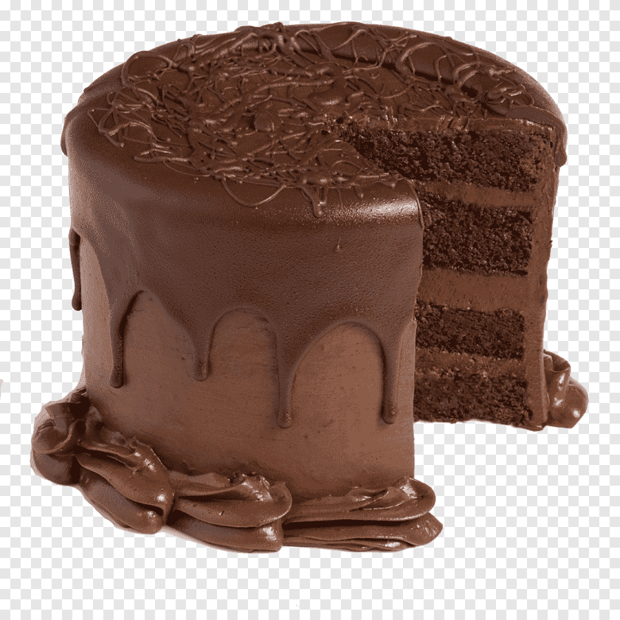 Торт Брауни три шоколада