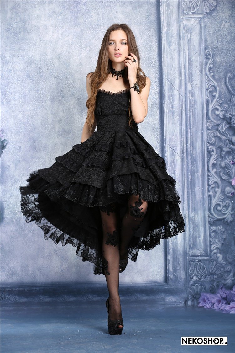 Черное подвенечное платье