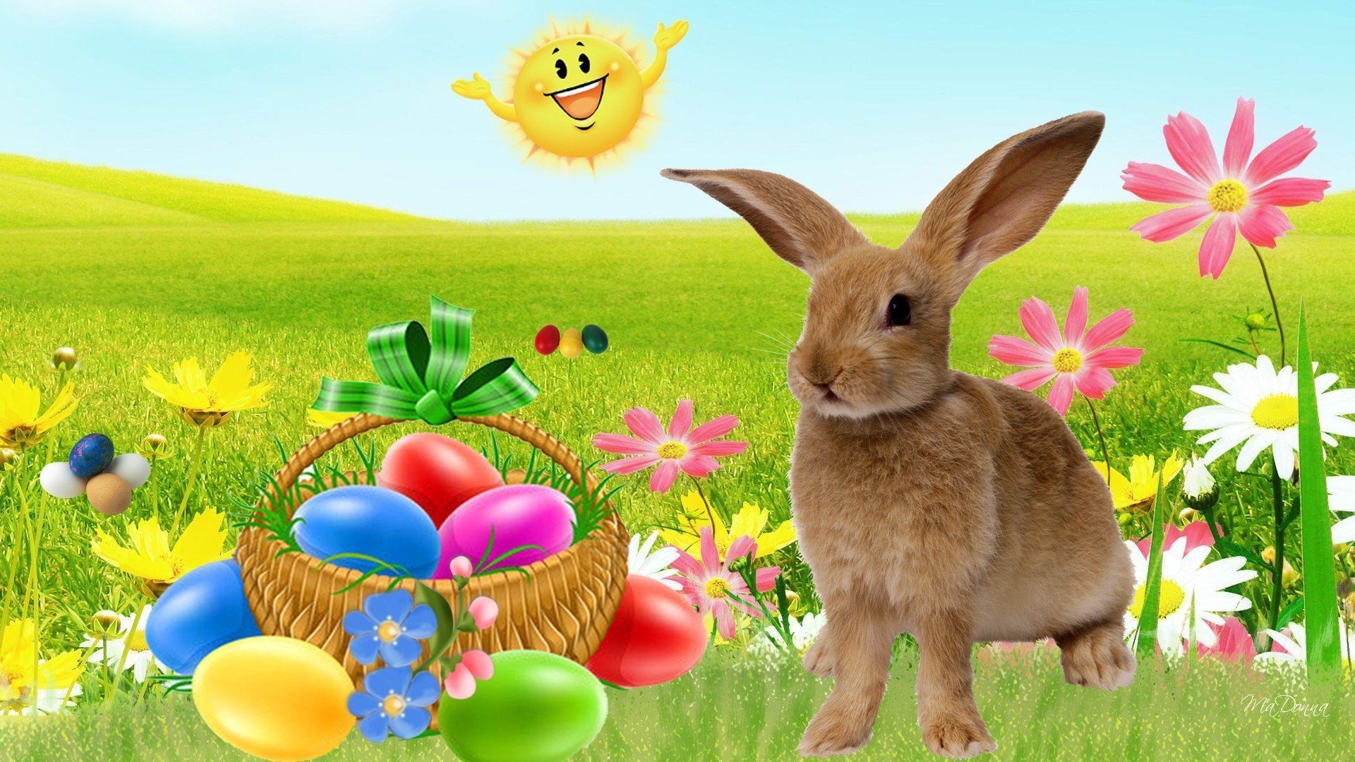 Happy Easter кролик