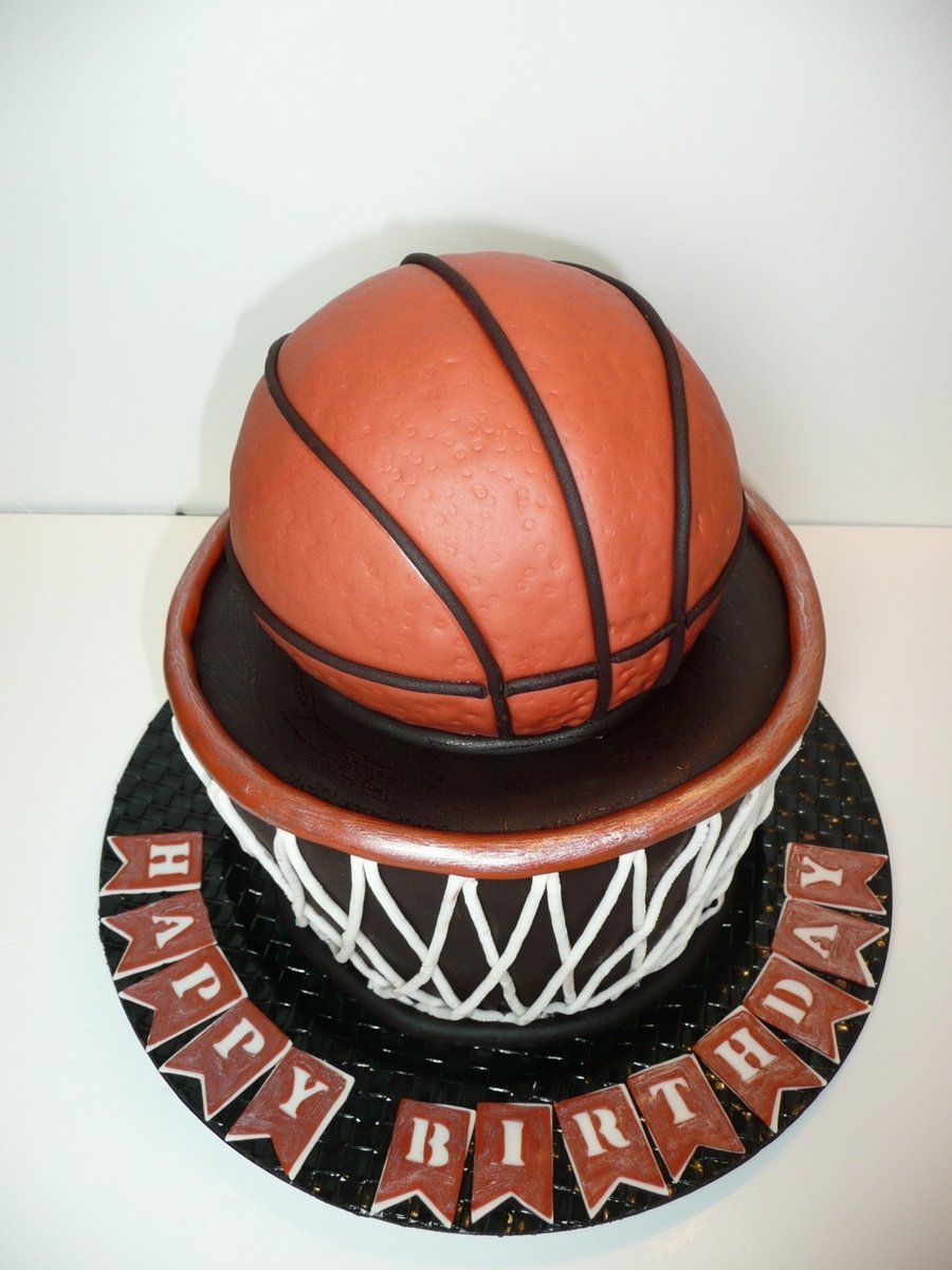 Торт баскетбол