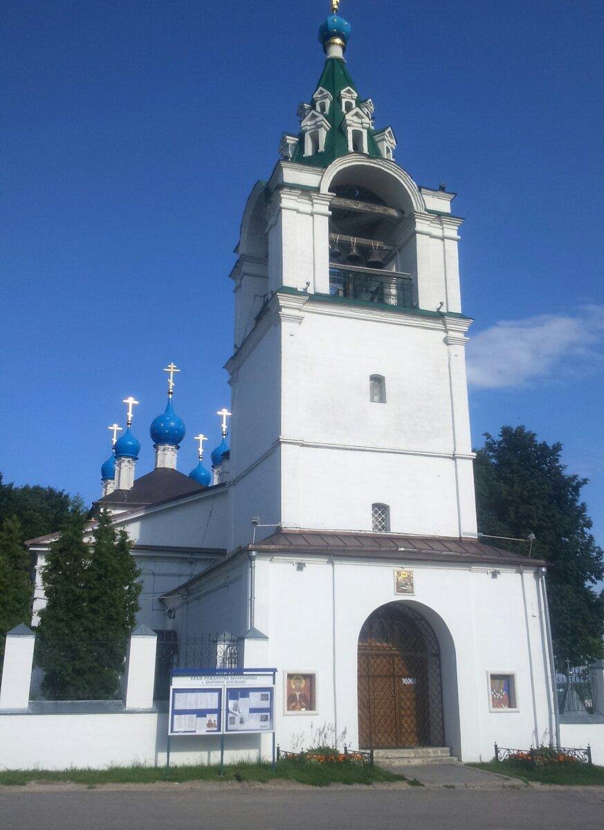 Церковь в Верхнем Мячково