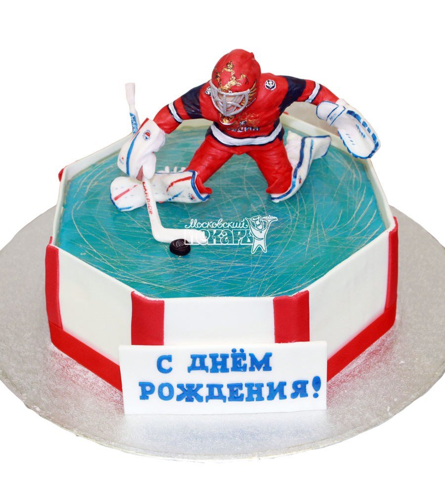 Торт для хоккеиста мальчика